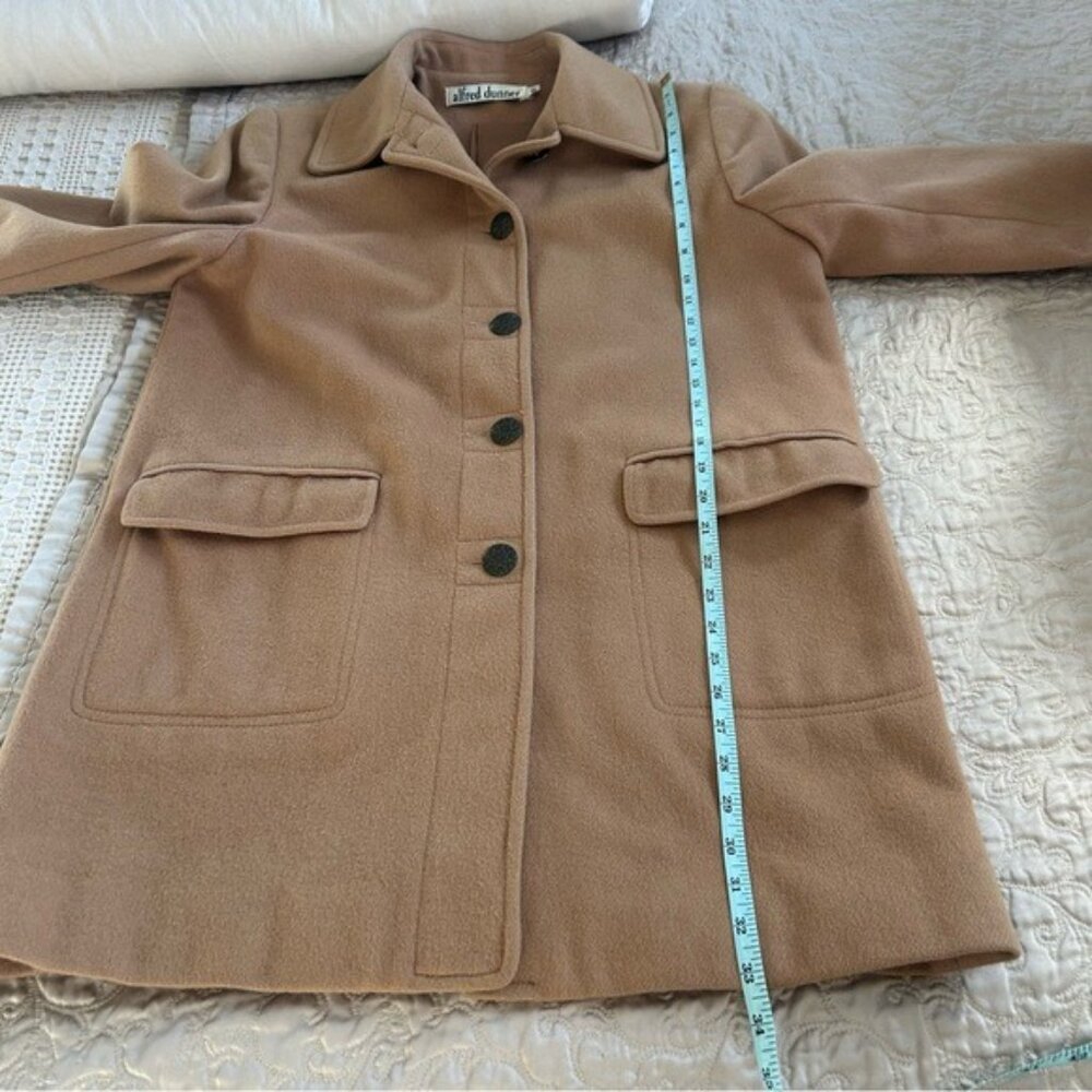 Vintage Camel Button Front Coat Size M - image 2
